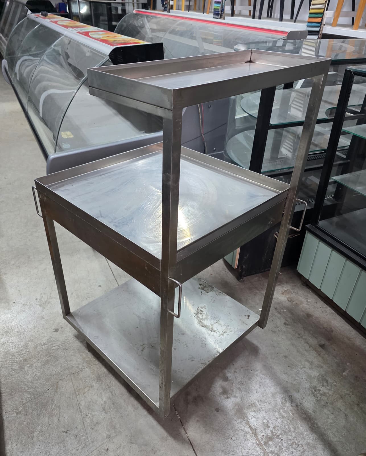 Bulaşık Toplama Arabası 70x70x85