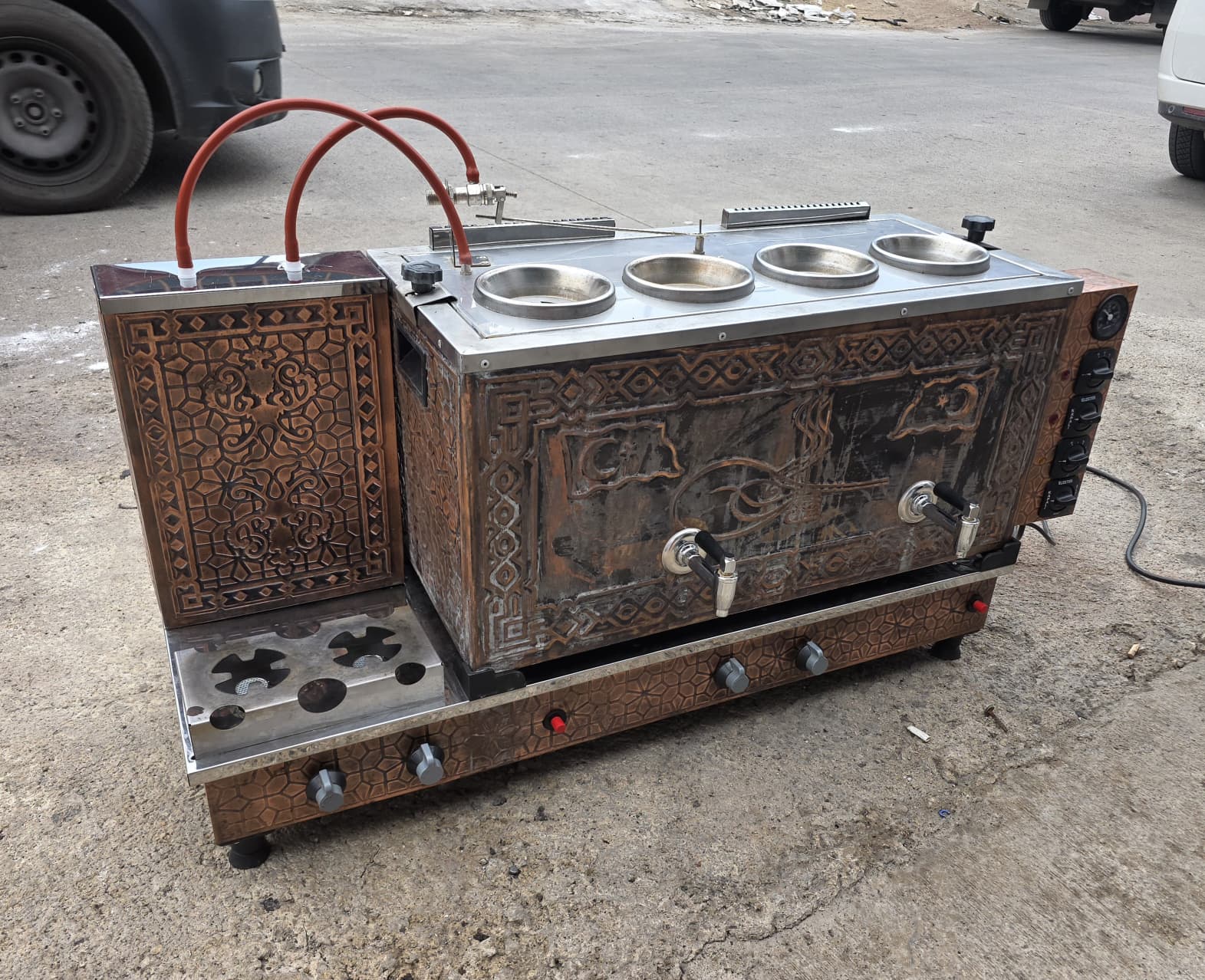 Çay Kazanı 4 Demlikli 2