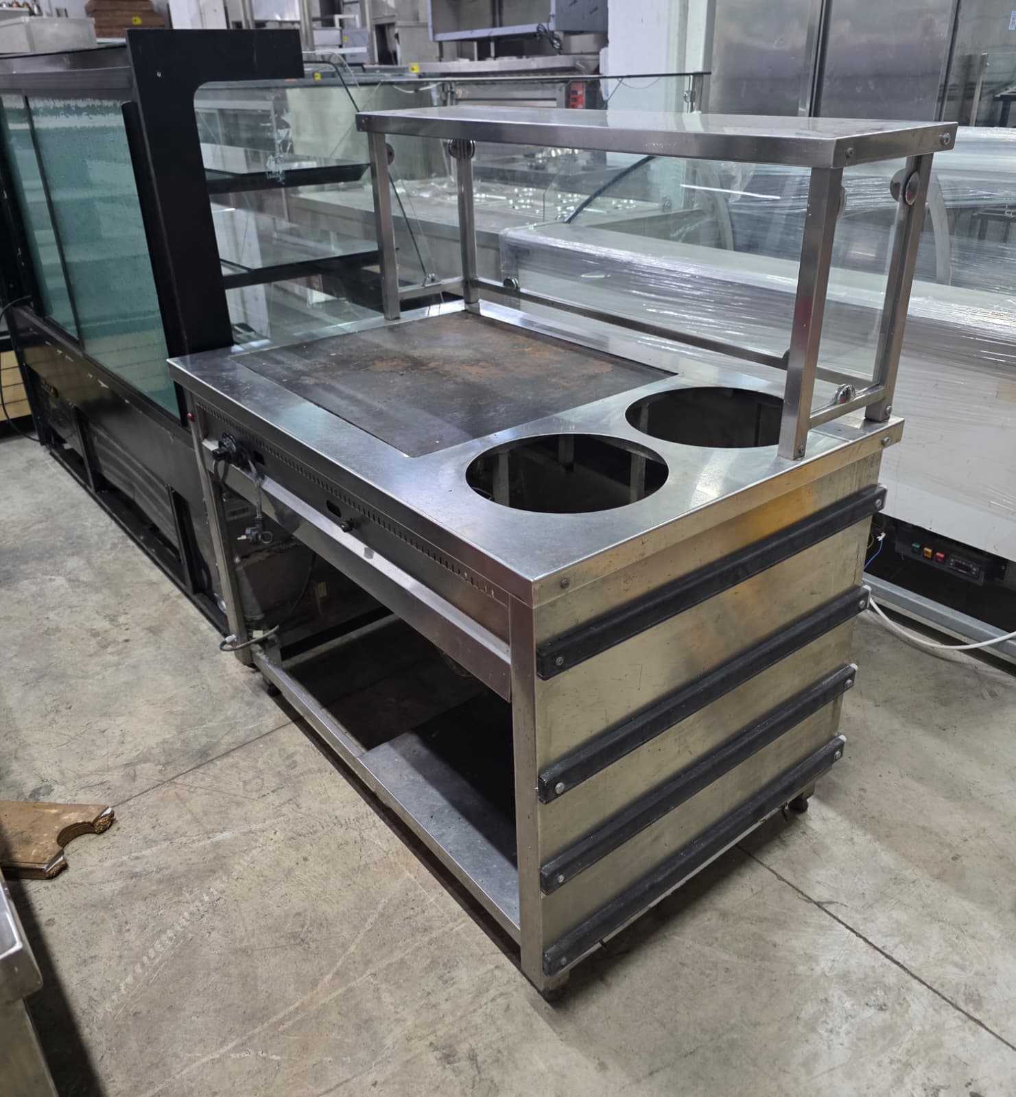 Yemek Tezgahı Benmari 120x80x85 2