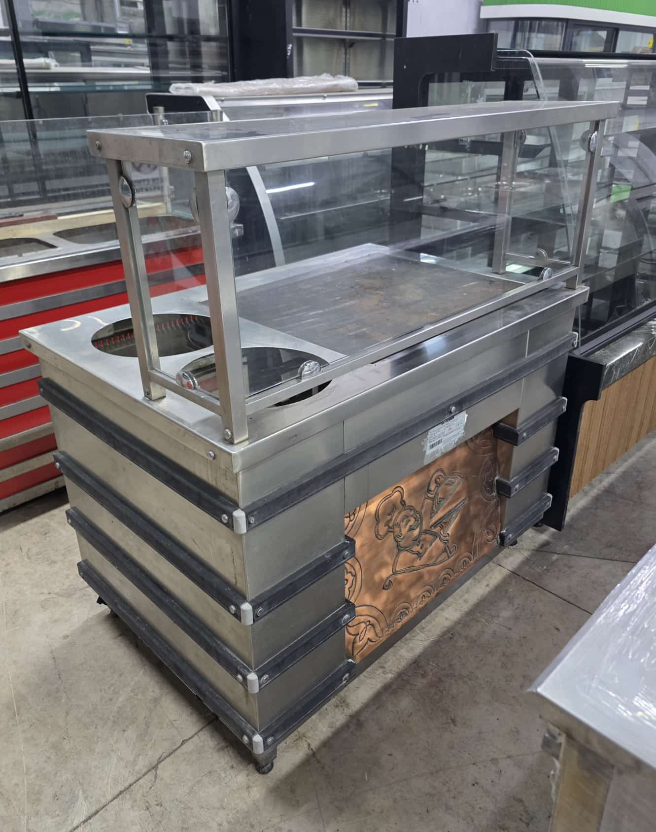 Yemek Tezgahı Benmari 120x80x85